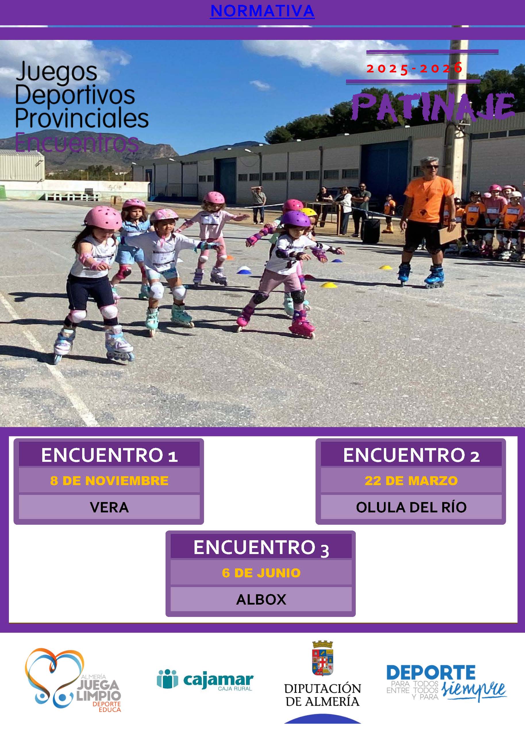 Encuentros Educativos de Promoción del Patinaje. Albox 06-06-26